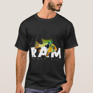 German Blue Ram Fish Keeper Aquarium T-Shirt
