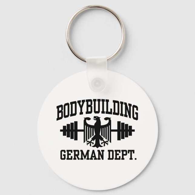 German Bodybuilding Key Ring (Front)