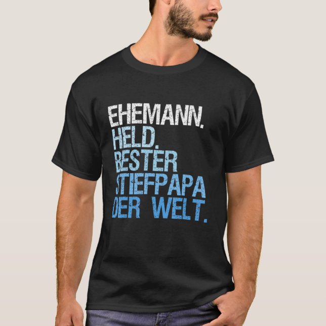 German Bonus Dad [German Language] T-Shirt (Front)
