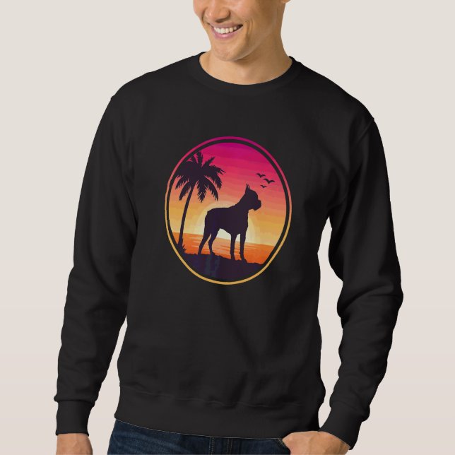 German Boxer Dog Breed  45 Sweatshirt (Front)