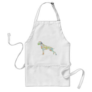 German Boxer Triangula Standard Apron