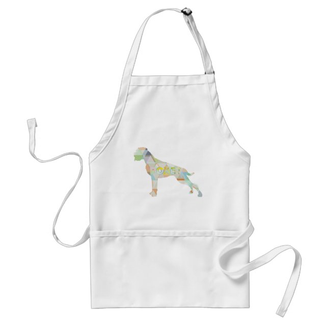 German Boxer Triangula Standard Apron (Front)