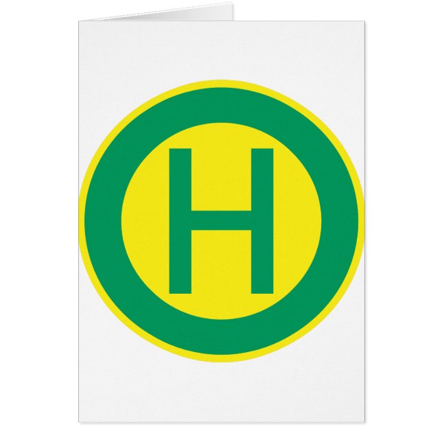 German Bus and Tram Stop sign stop (Front)