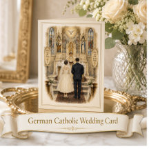 German Catholic Wedding Mass Congratulations