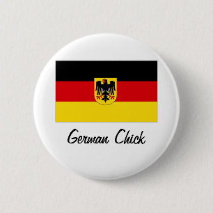 German Chick Button