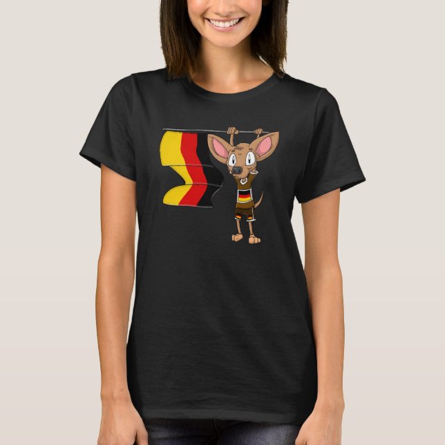 German Chihuahua T-Shirt (Front)