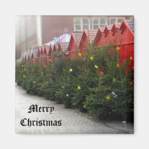 German Christkindlmarket - Christmas Tree Magnet