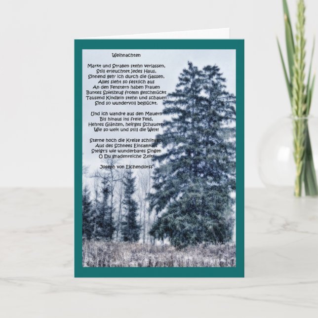 German Christmas Card (Front)