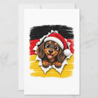 German Christmas Dachshund