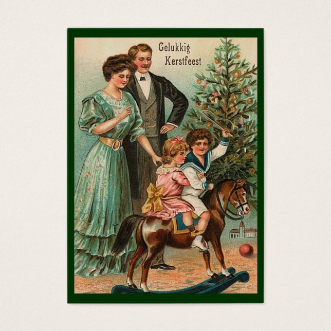 German Christmas Gift Tags (Front)