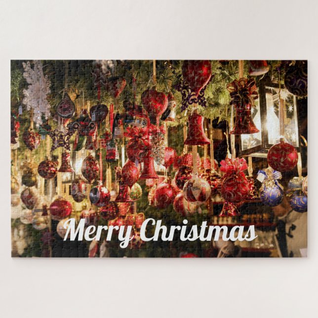 German Christmas Market Ornaments Jigsaw Puzzle (Horizontal)