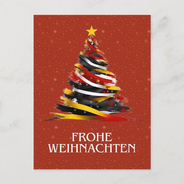 GERMAN CHRISTMAS  POSTCARD (Front)