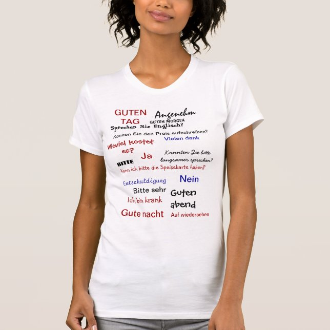 German class - Sprechen Sie Deutsch? T-Shirt (Front)