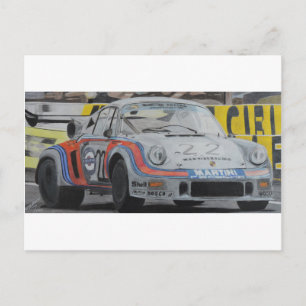 German Cocktail Machine Postcard