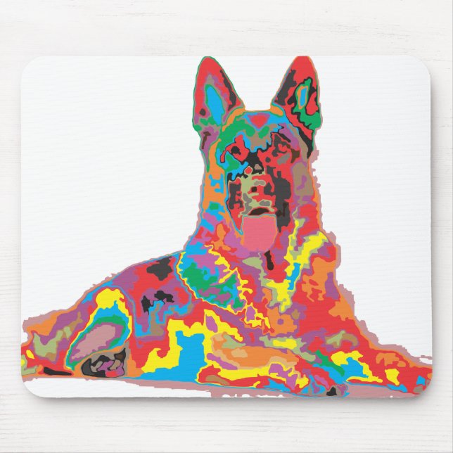 German colour mouse mat (Front)
