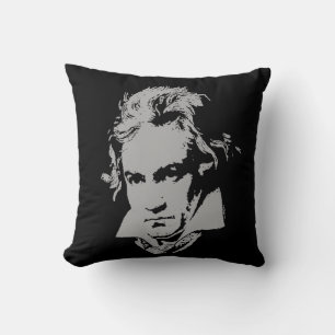 German composer and pianist Beethoven Cushion