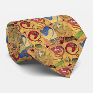 German Court Cards Flags /Dogs,Deers,Falcons,Ducks Tie