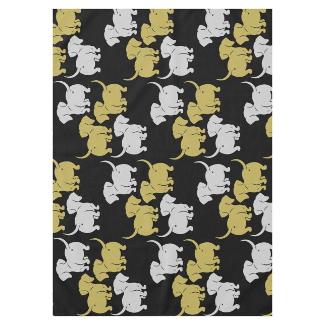 German Dachshund Dog Patterns Tablecloth (Front)