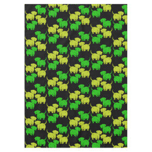 German Dachshund Dog Patterns Tablecloth