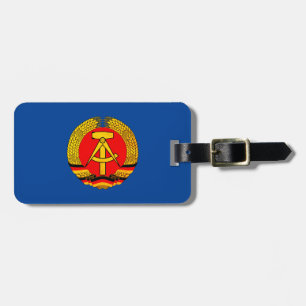 German Democratic Republic (DDR, GDR) East Germany Luggage Tag