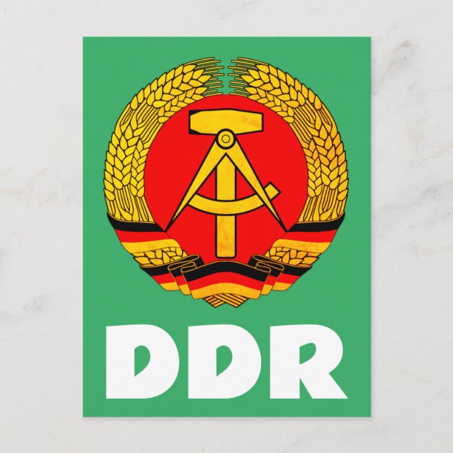 German Democratic Republic (DDR, GDR) East Germany Postcard (Front)