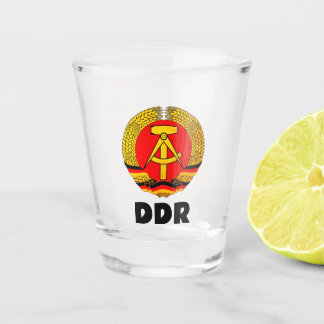 German Democratic Republic (DDR, GDR) East Germany Shot Glass