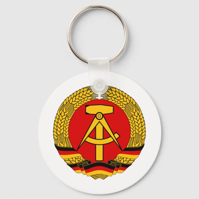 German Democratic Republic (GDR) Key Ring (Front)