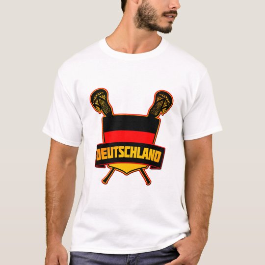 German Deutsch Lacrosse T-Shirt