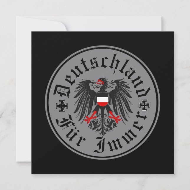 German/Deutschland Forever/eagle/iron cross (Front)