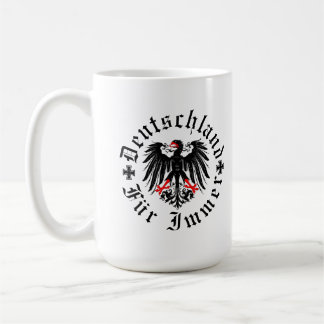 German/Deutschland Forever/eagle/iron cross Coffee Mug