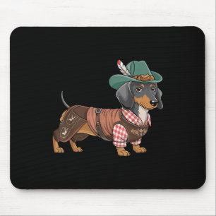 German Dog Dachshund Bavarian Weiner Sausage _1 Mouse Mat