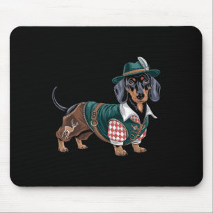 German Dog Dachshund Bavarian Weiner Sausage _3  Mouse Mat