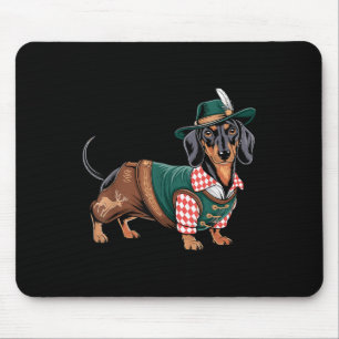 German Dog Dachshund Bavarian Weiner Sausage _7 Mouse Mat