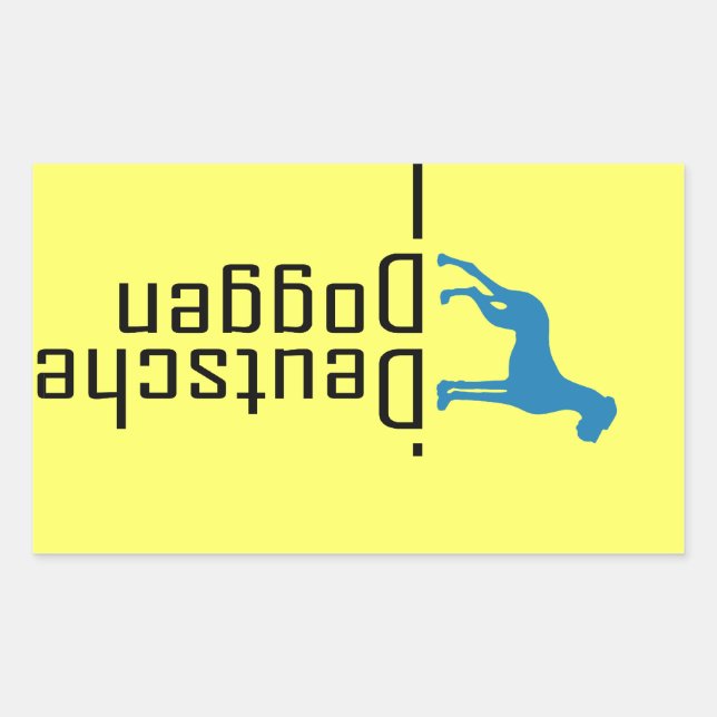 German Doggen sticker (Front)