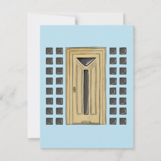German Door 1 Postcard