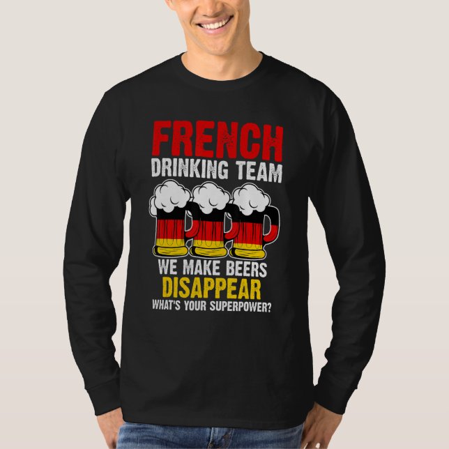 German drinking team make Germany drinking team ge T-Shirt (Front)