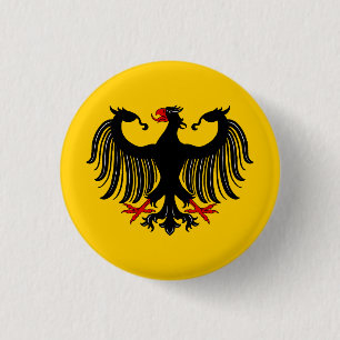 German Eagle 3 Cm Round Badge