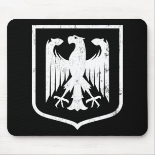 German Eagle - Deutschland coat of arms Mouse Mat