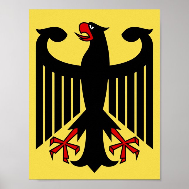 German Eagle Emblem Poster (Front)