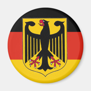 German Eagle Flag Magnet