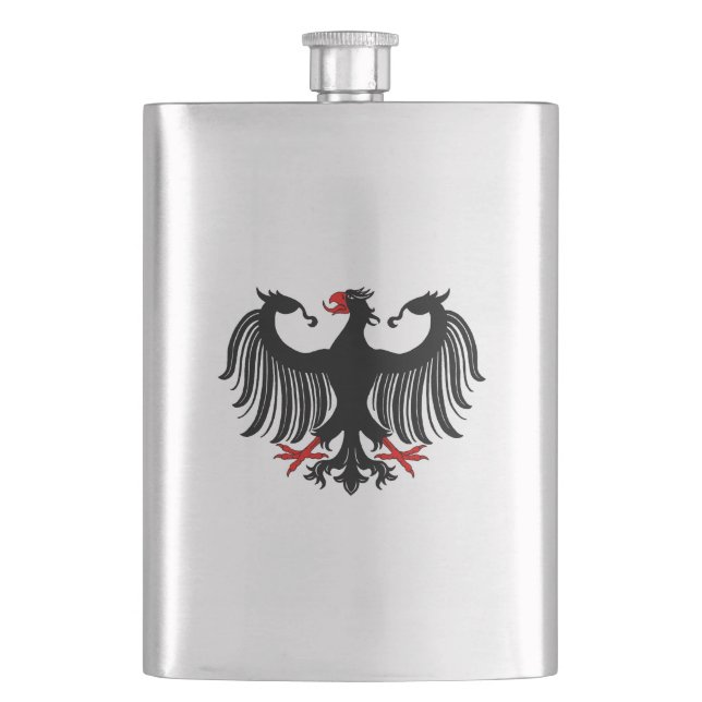 German Eagle Hip Flask (Front)