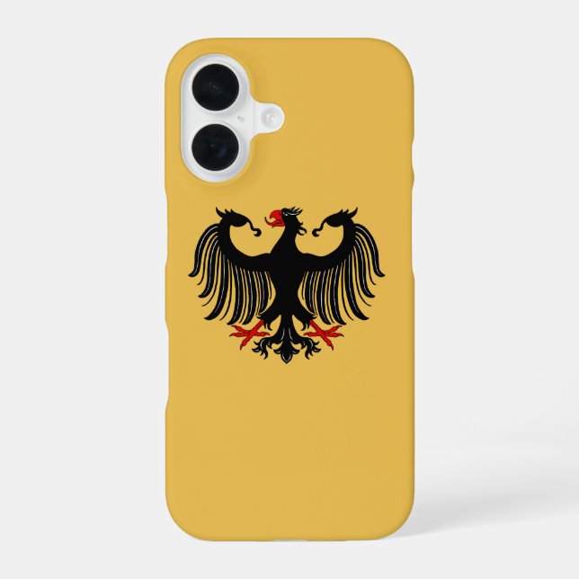 German Eagle iPhone 16 Case (Back)
