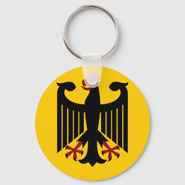 German Eagle Key Ring (Front)