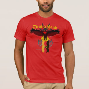 German Eagle Men's Poly-Cotton T-Shirt