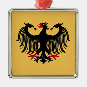 German Eagle Metal Tree Decoration