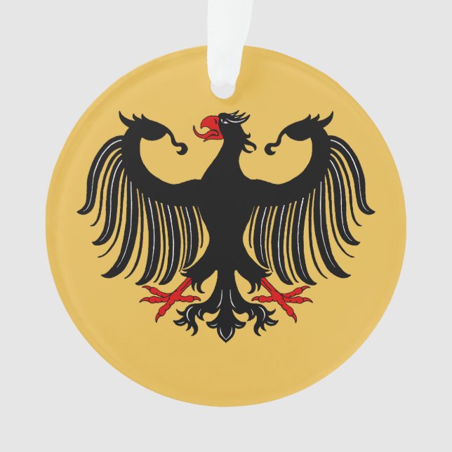 German Eagle Ornament (Front)