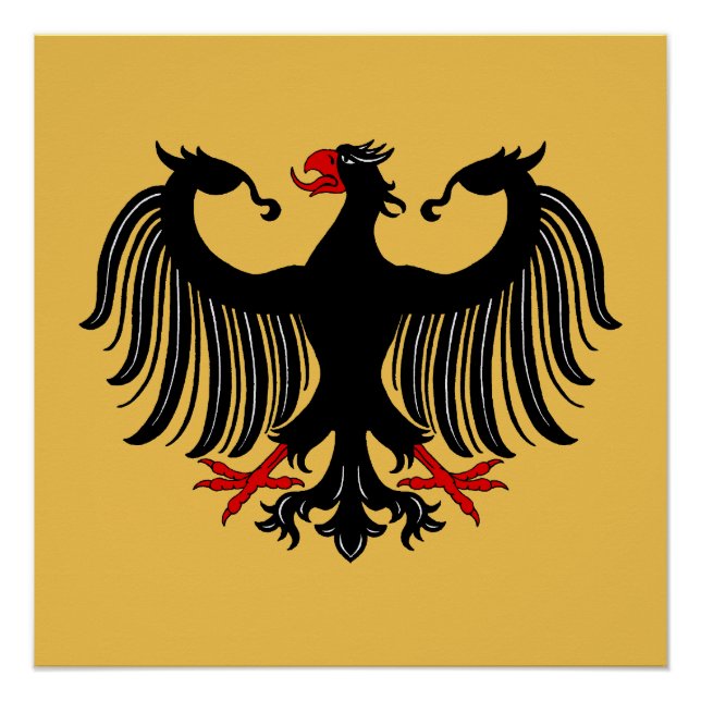 German Eagle Poster (Front)