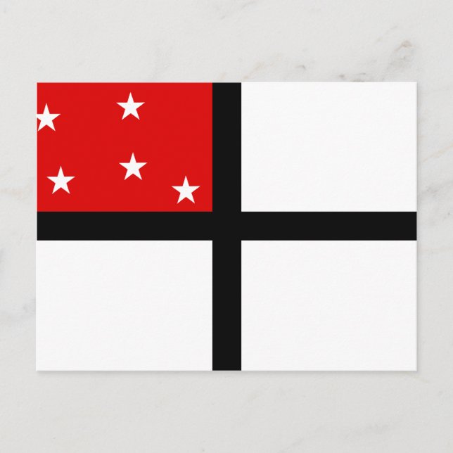 German East Africa Company, Germany flag Postcard (Front)