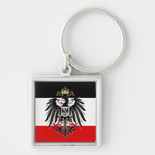 German Empire Flag Key Ring (Front)