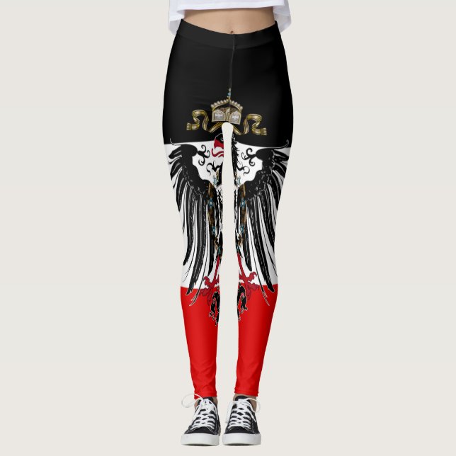German Empire Flag Leggings (Front)